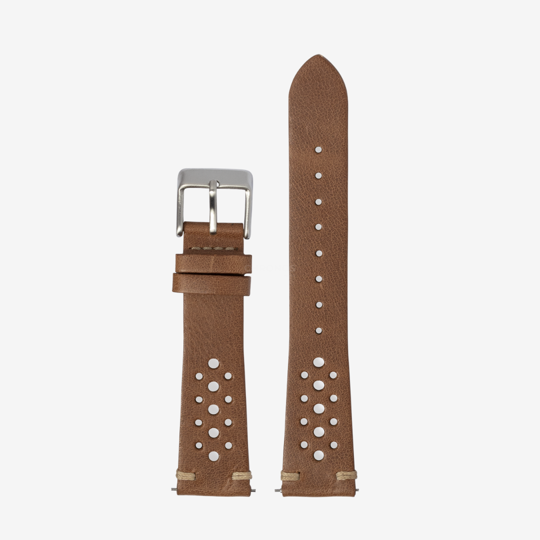 Apple Watch Band - Vintage Rally Leather - Brown - Watch Band