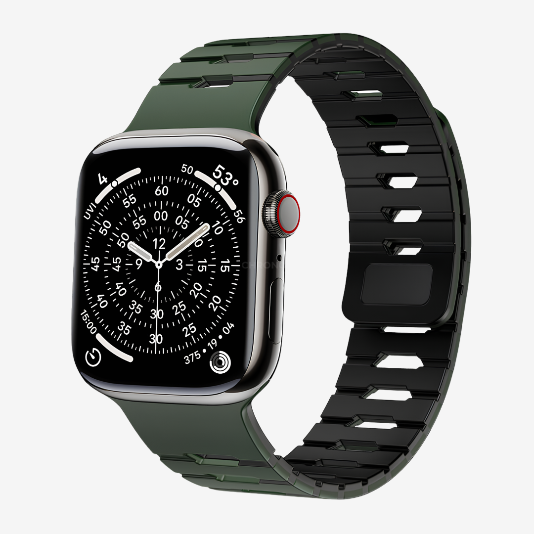 Arc Dual-Tone Sport Apple Watch Band - Green Black / 42mm/41mm/40mm - Watch Band