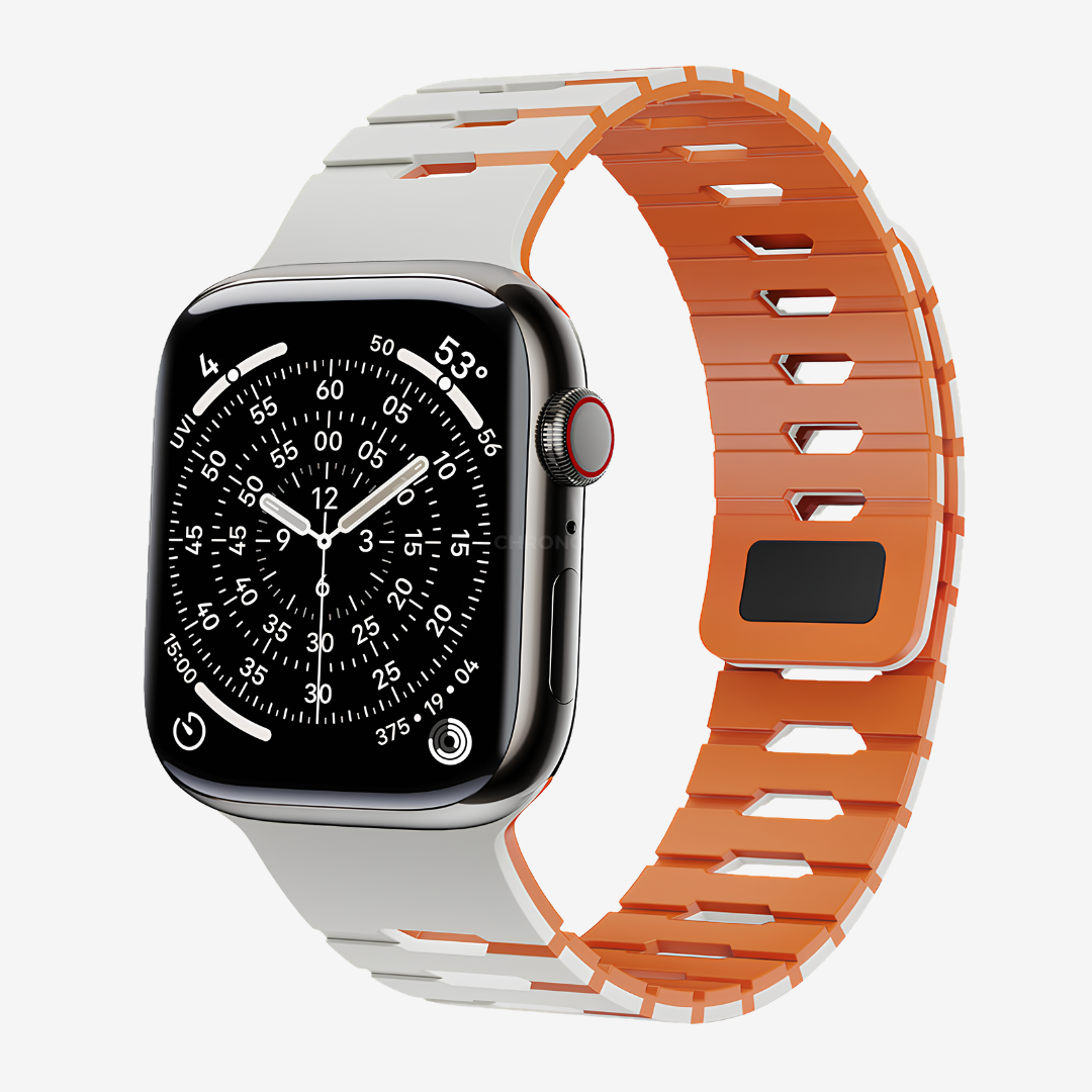 Arc Dual-Tone Sport Apple Watch Band - Starlight Orange / 42mm/41mm/40mm - Watch Band