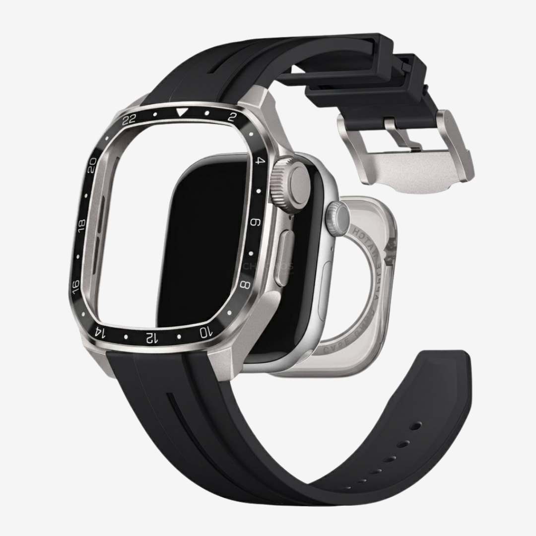 AW Stainless Steel Case Retrofit Kit For Apple Watch - Watch Case