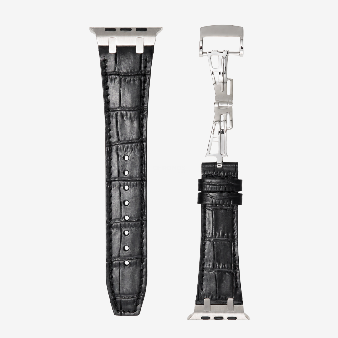 Bamboo Leather Deployment Strap | AP-Inspired - Watch Band