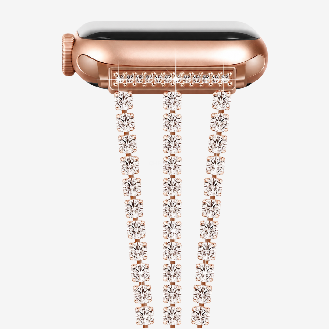 Bling Diamond Link Bracelet - Watch Band