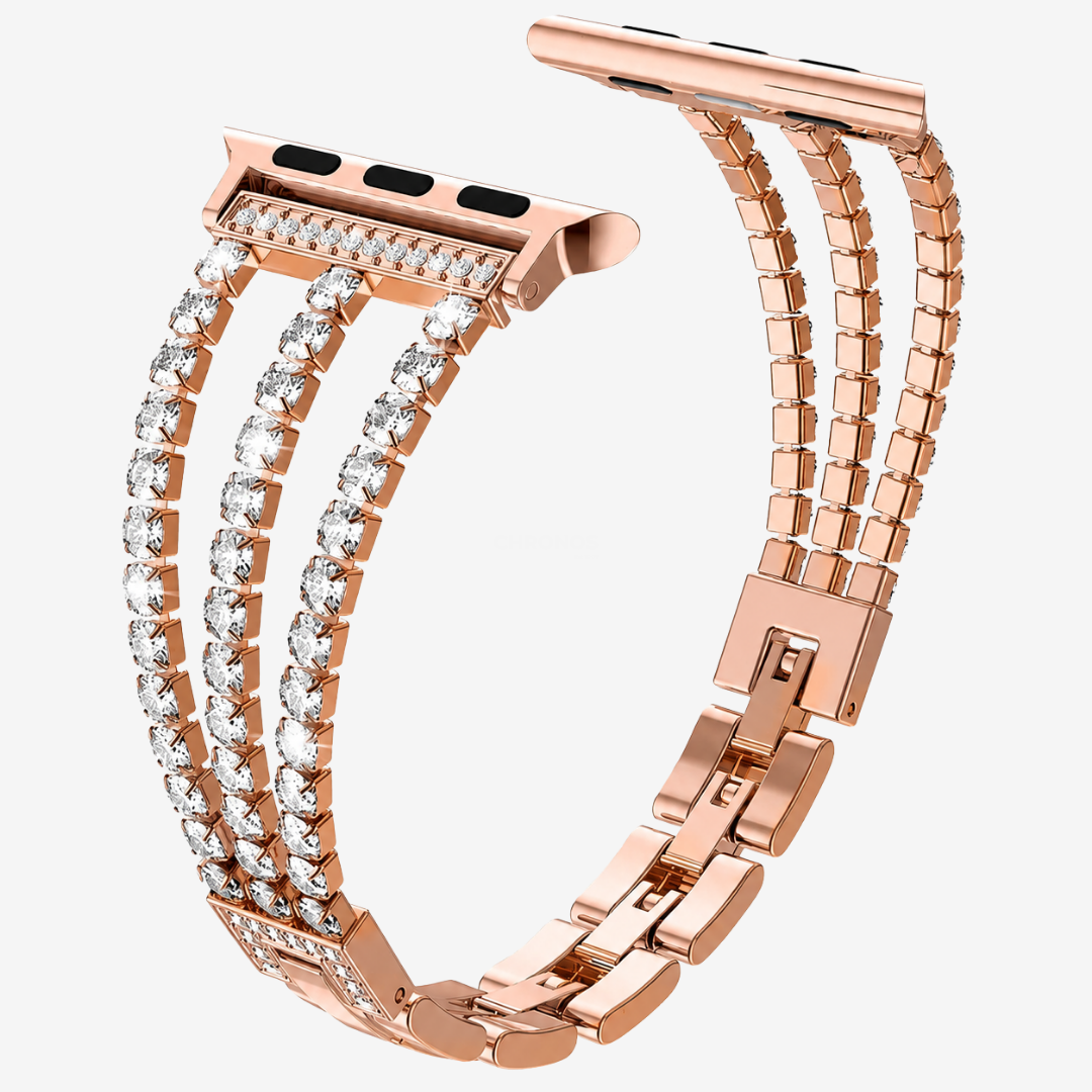 Bling Diamond Link Bracelet - Watch Band