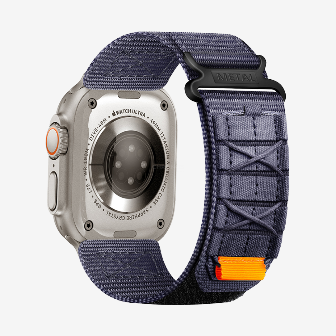 Bracelet En Nylon Tressé - Blue / 44/45/46/49mm - Watch Band
