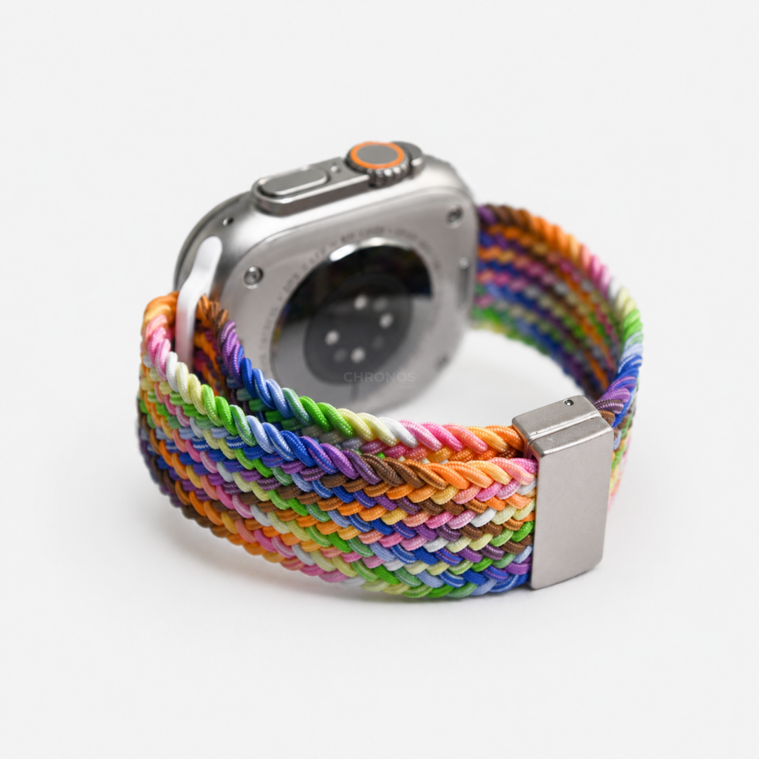 Braided Nylon Loop with Magnetic Clasp - Watch Band