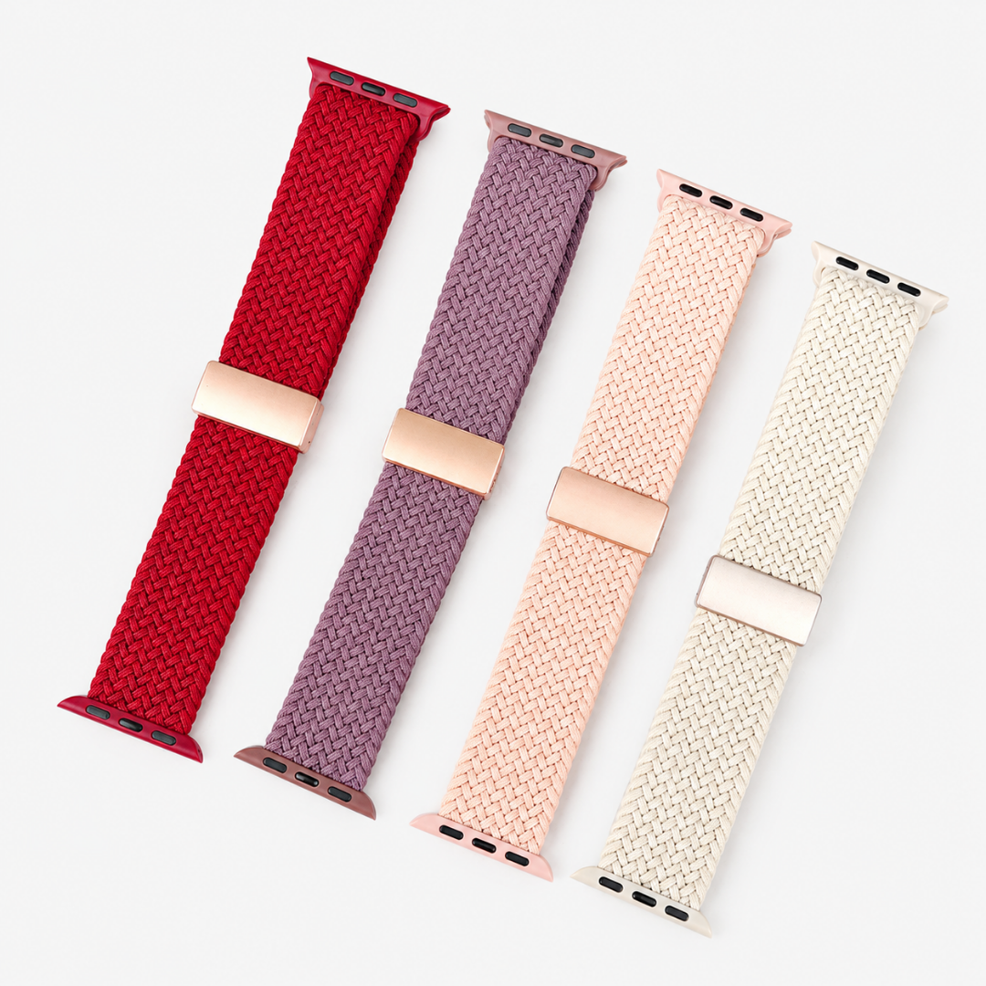 Braided Nylon Loop with Magnetic Clasp - Watch Band