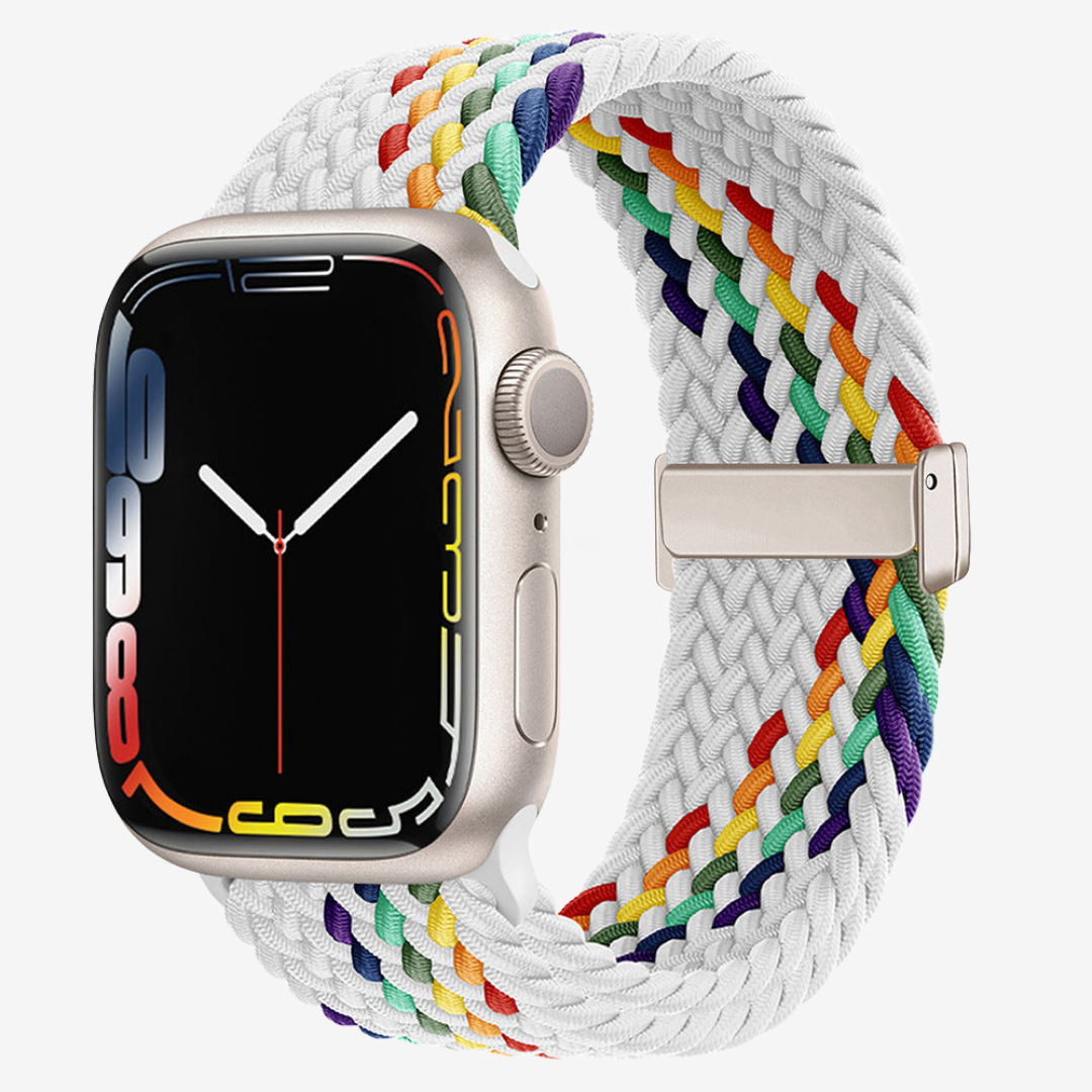 Braided Nylon Loop with Magnetic Clasp - Watch Band