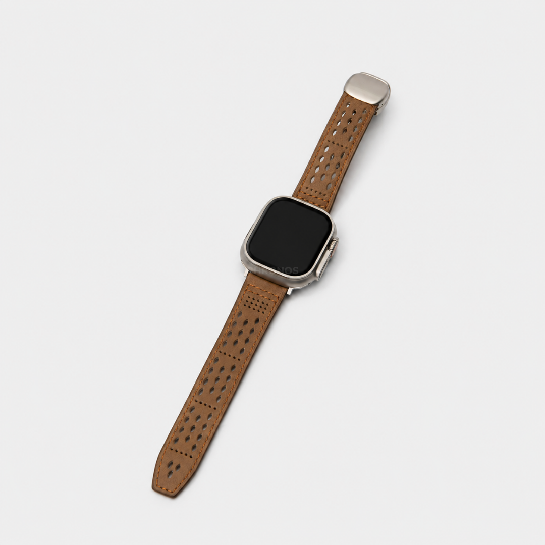 Breathable Leather Band for Apple Watch - Watch Band