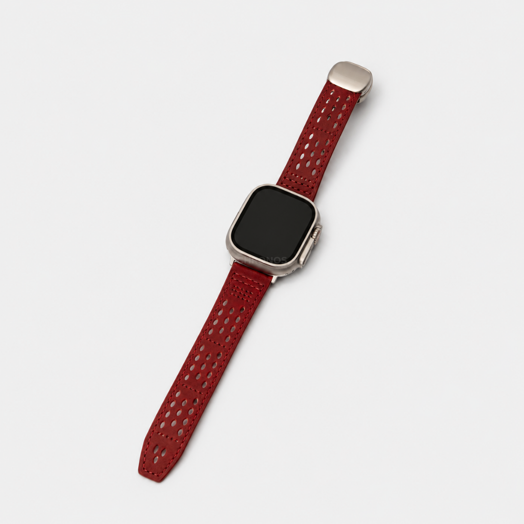 Breathable Leather Band for Apple Watch - Watch Band