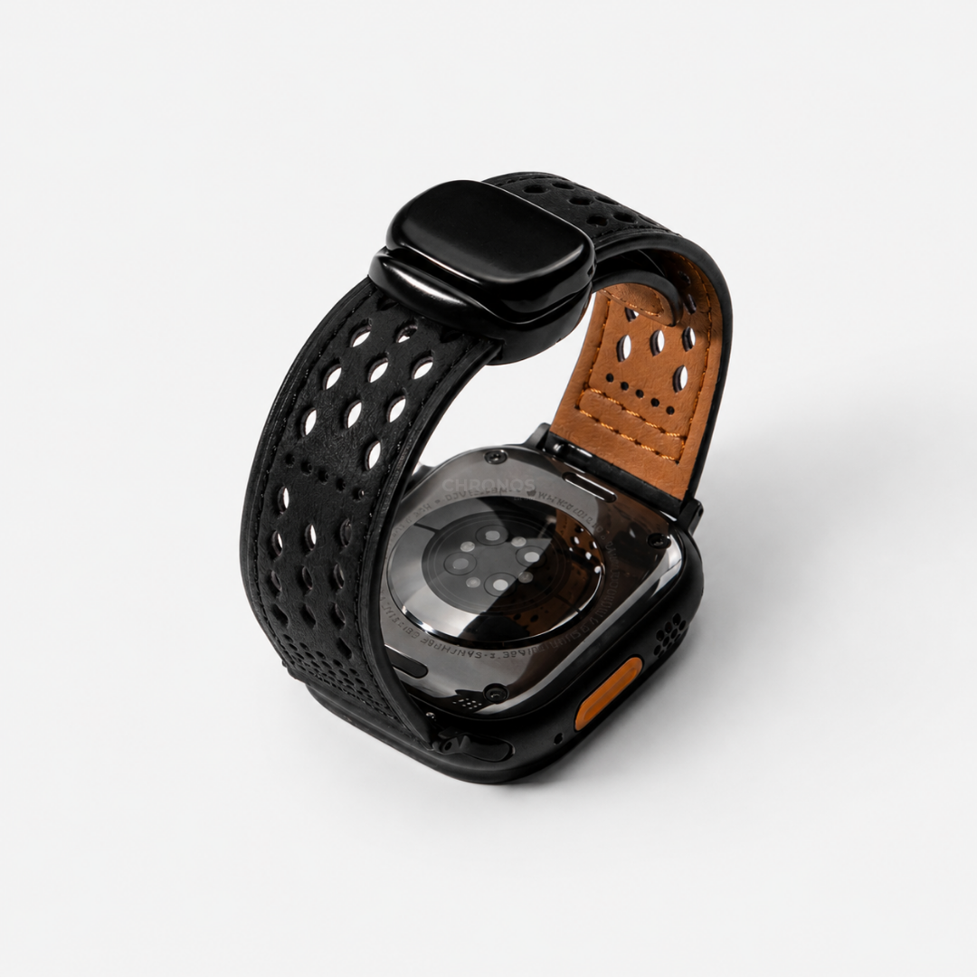 Breathable Leather Band for Apple Watch - Watch Band