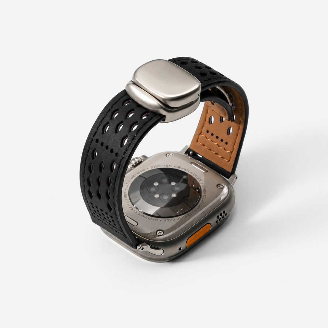 Breathable Leather Band for Apple Watch - Watch Band