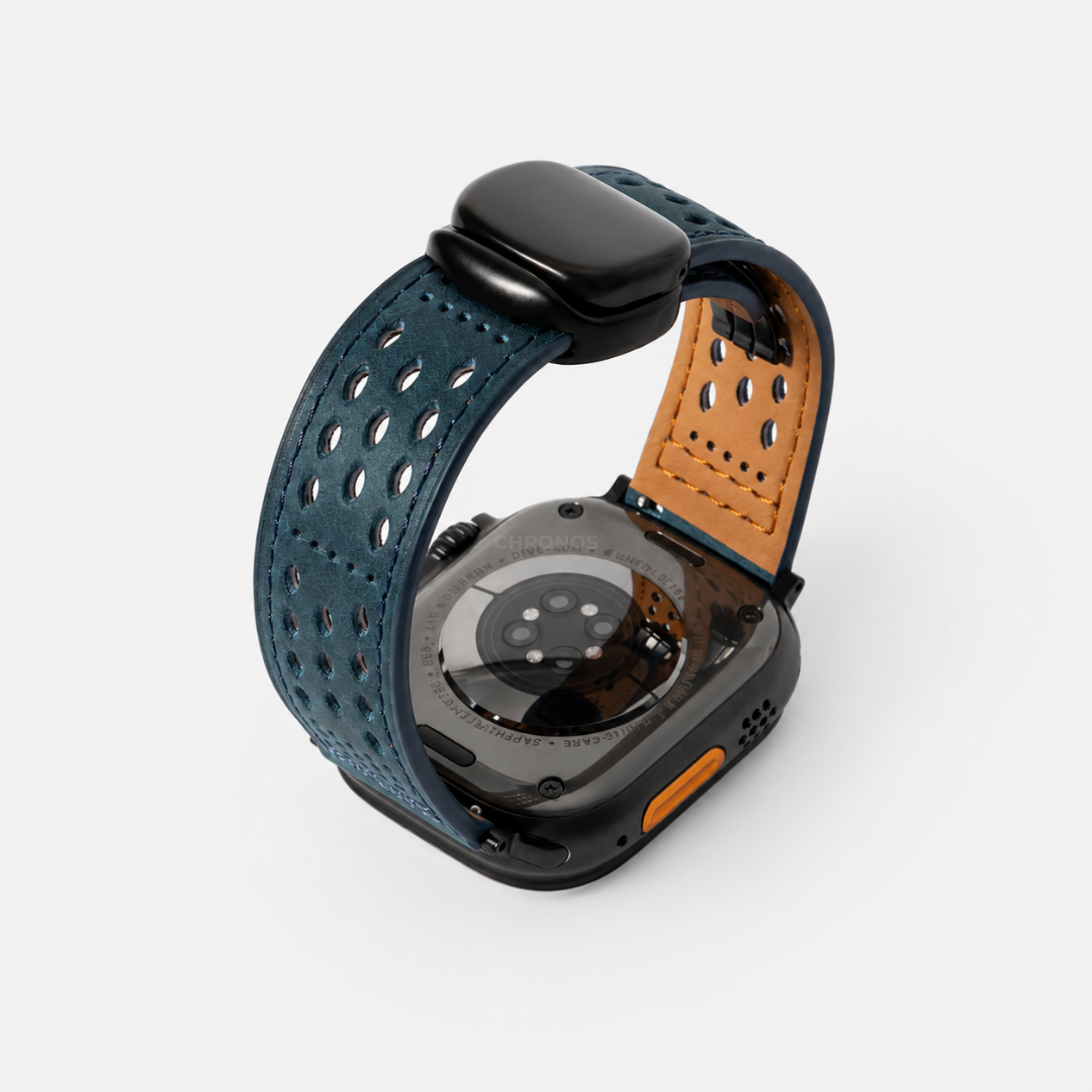 Breathable Leather Band for Apple Watch - Watch Band