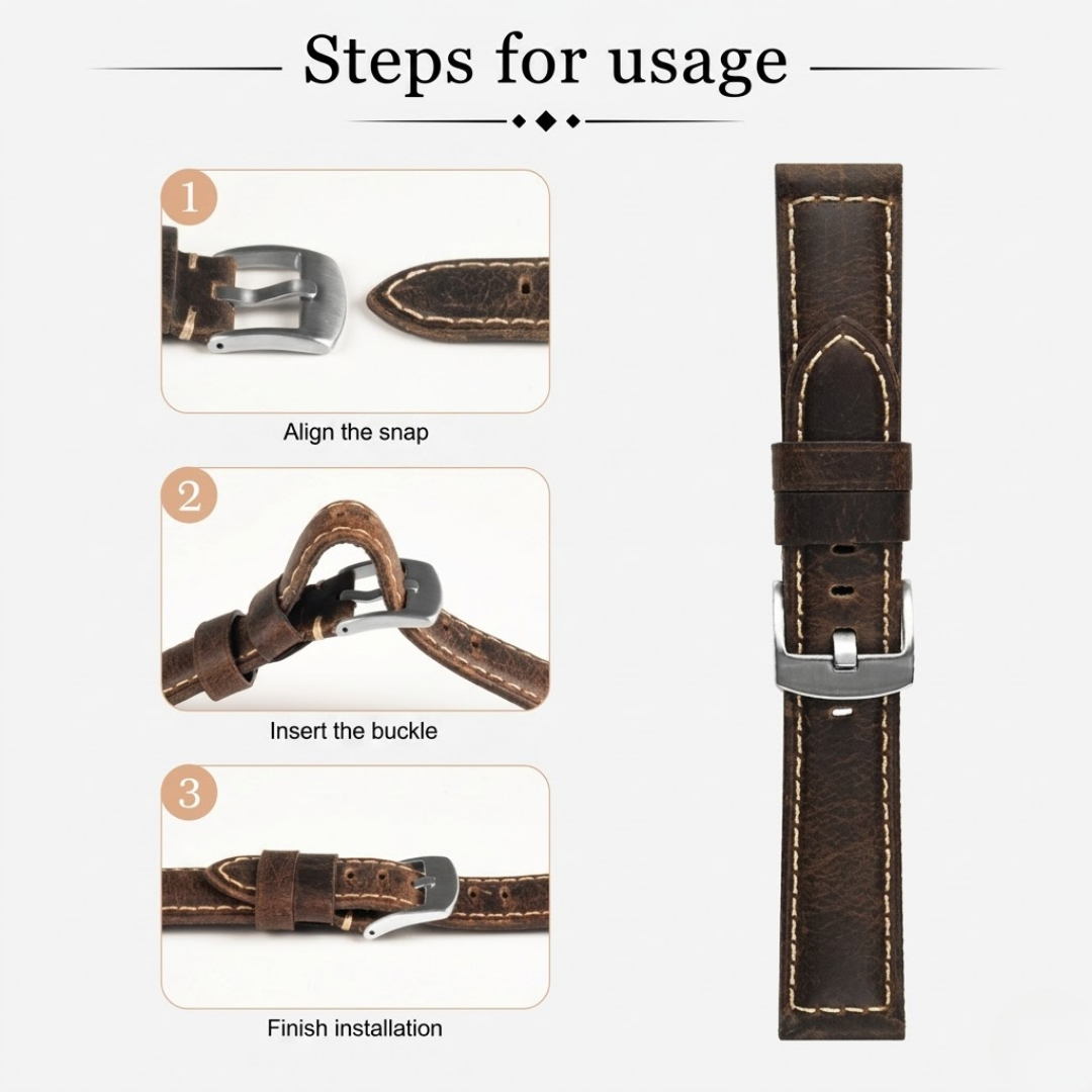 Classic Leather Band - Watch Band