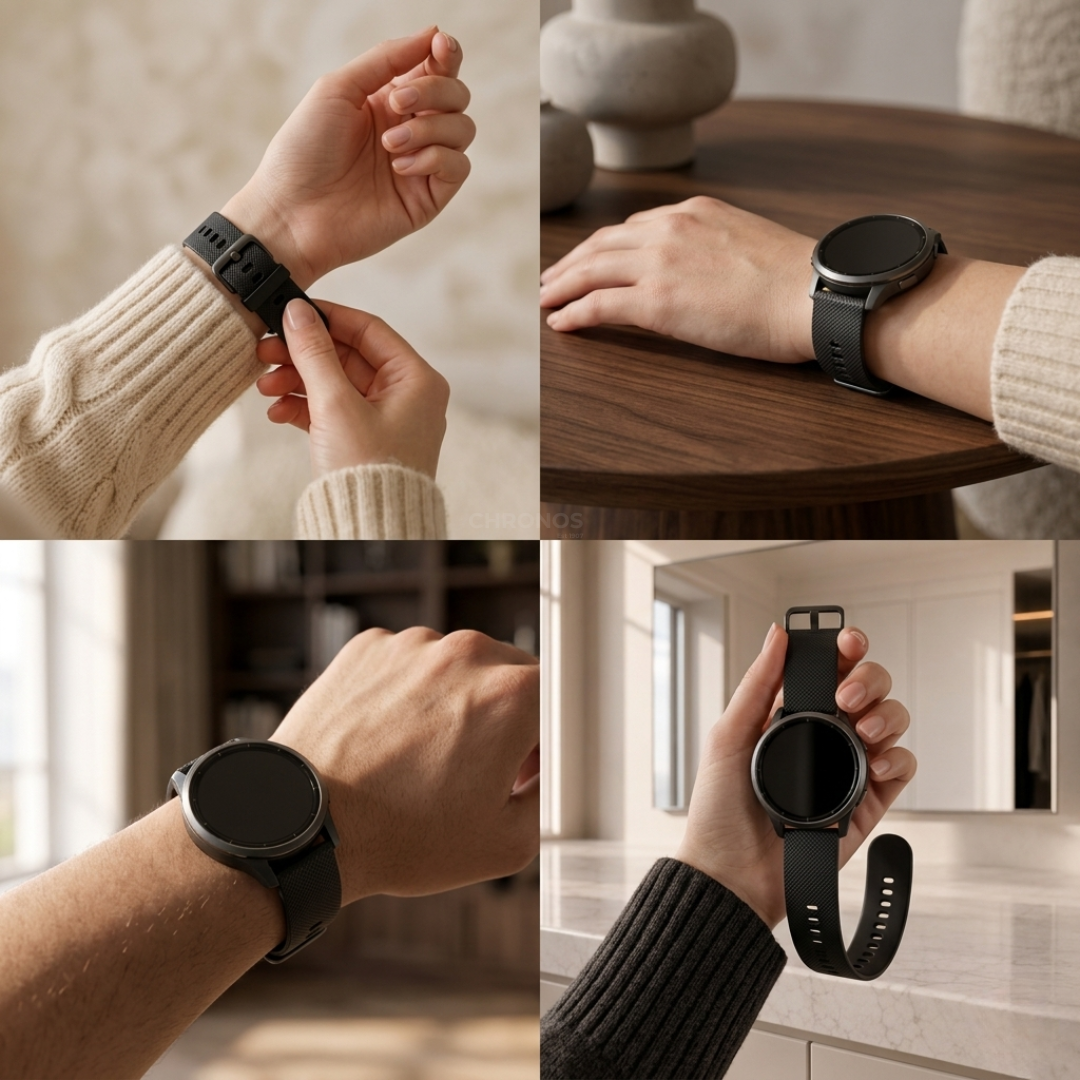 Coros Watch Band - Quick Release Silicone - Watch Band