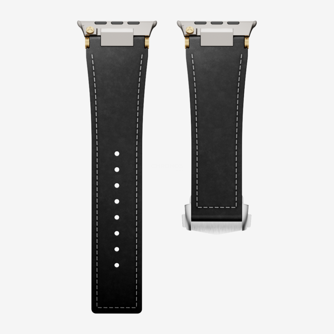 Deployment Buckle Leather Band - Watch Band