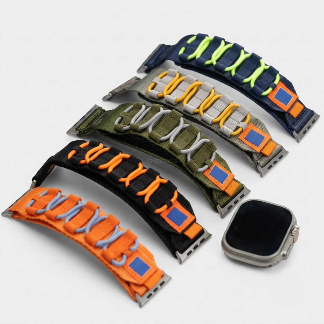 Designer Nylon Woven Band For Apple Watch - Watch Band