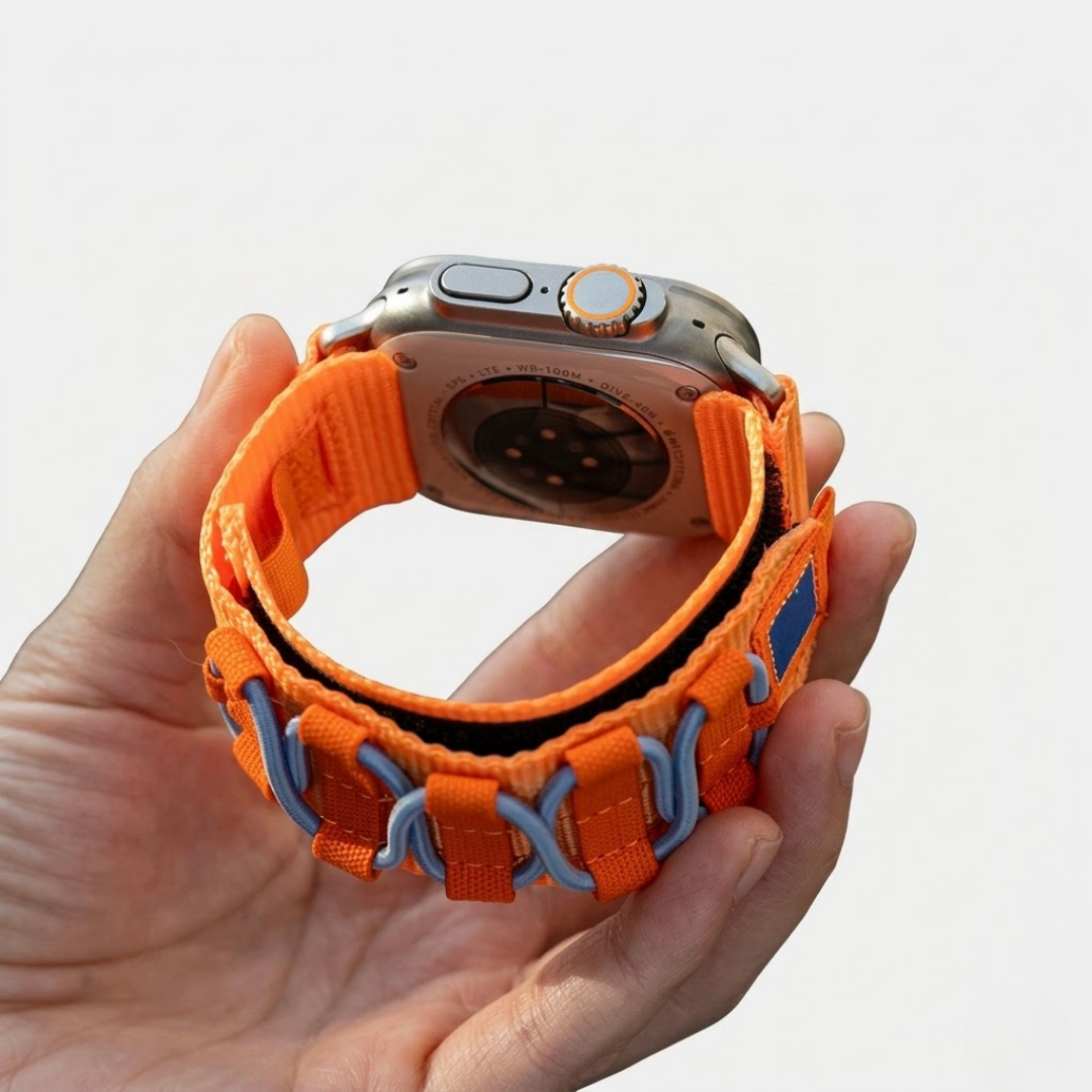 Designer Nylon Woven Band For Apple Watch - Watch Band