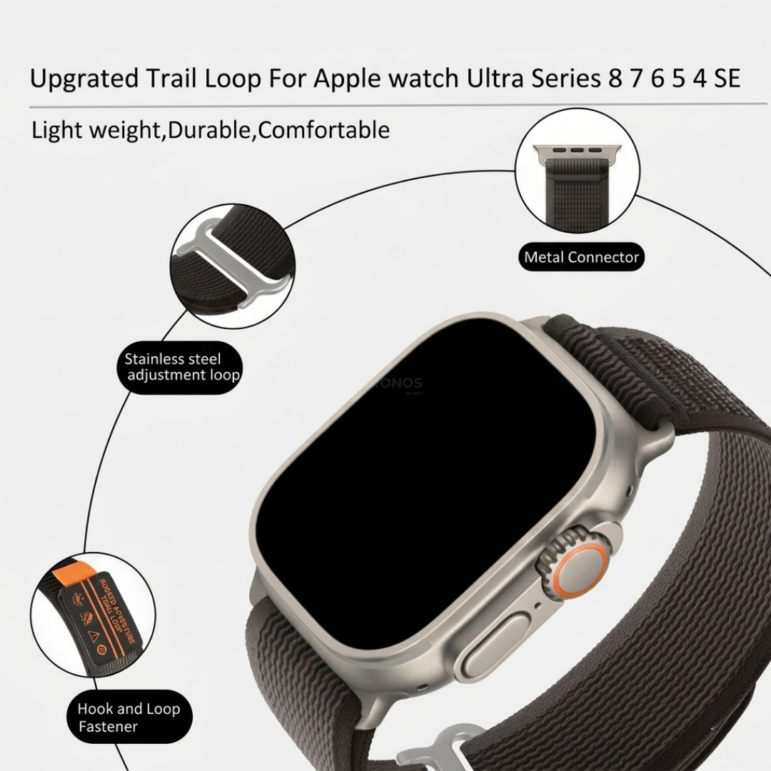 Designer Sports Trail Loop For Apple Watch - Watch Band