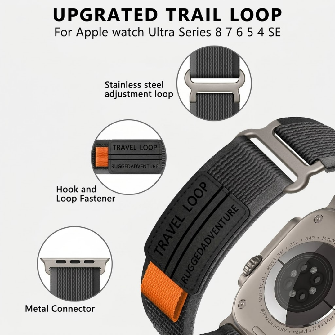 Designer Sports Trail Loop For Apple Watch - Watch Band