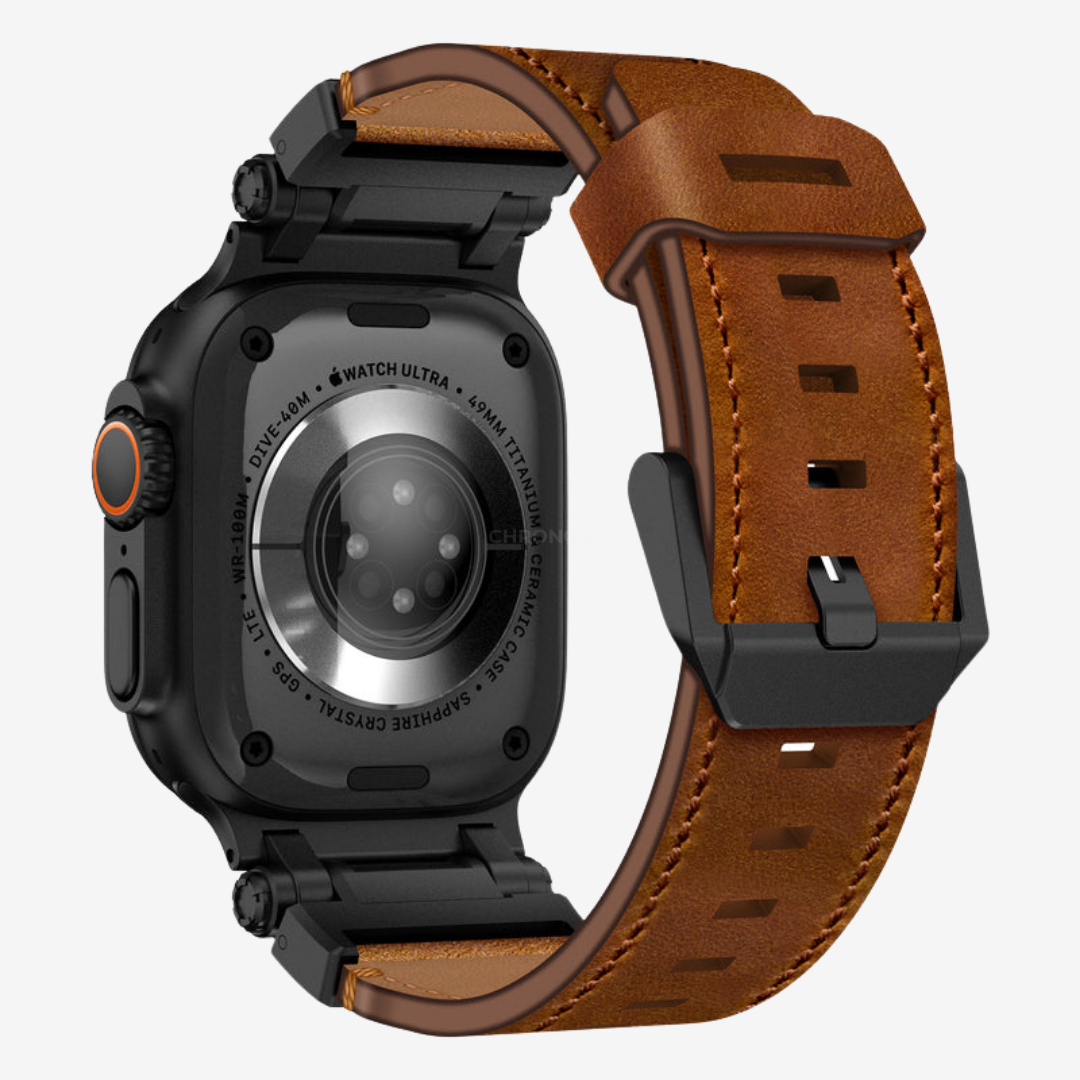 Explorer Crazy Horse Leather Band For Apple Watch - Watch Band
