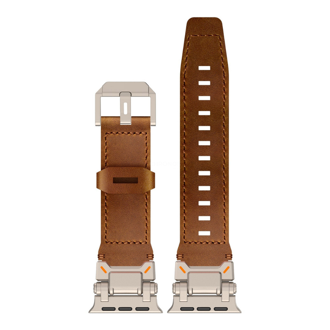 Explorer Crazy Horse Leather Band For Apple Watch - Watch Band