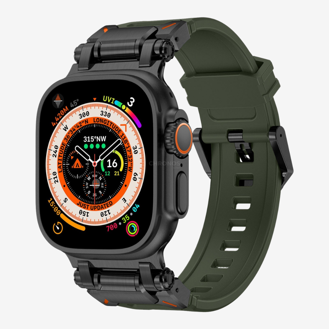 Explorer Silicone Band For Apple Watch - Watch Band