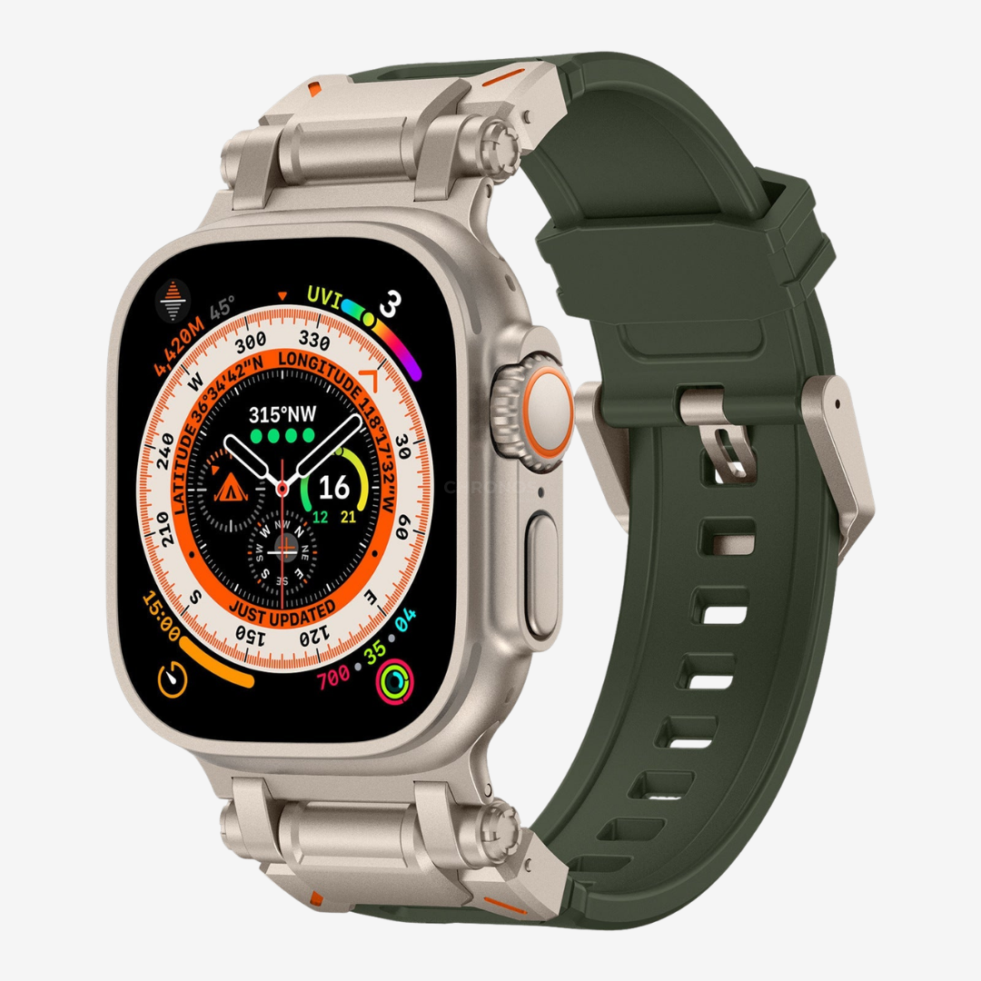 Explorer Silicone Band For Apple Watch - Watch Band
