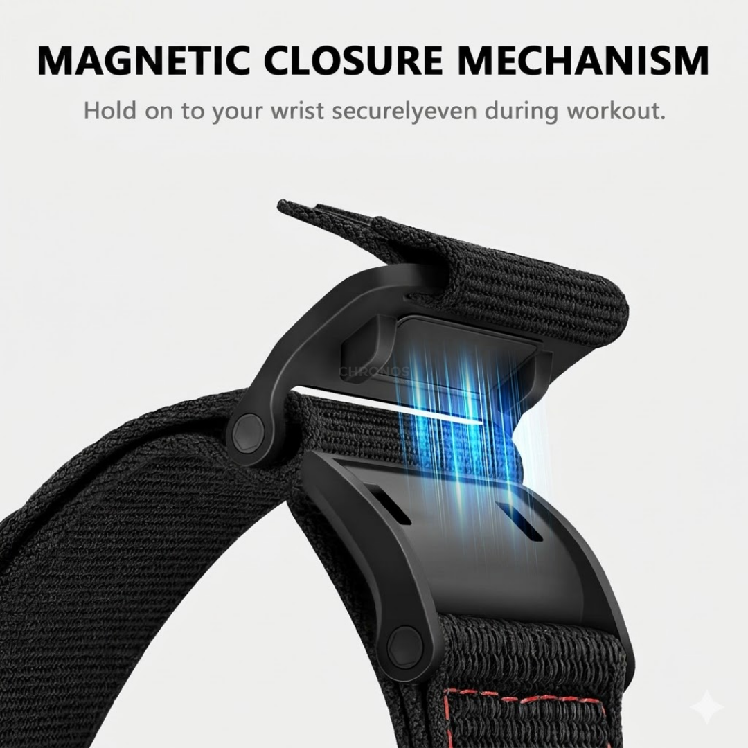 Extreme Nylon Magnetic Band For Apple Watch - Watch Band