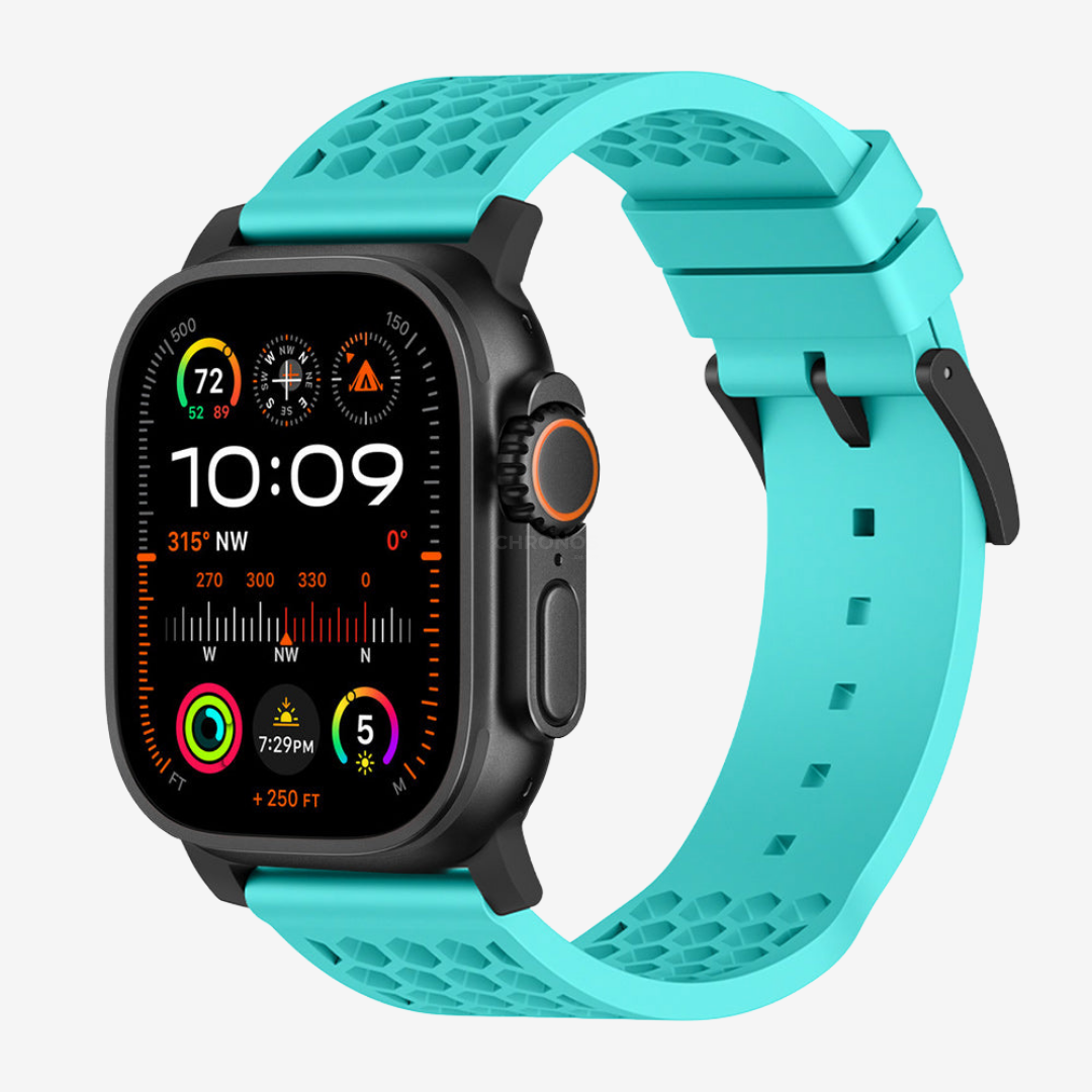 Football X Sport Band - Turquoise-Black Buckle / 49mm - Watch Band