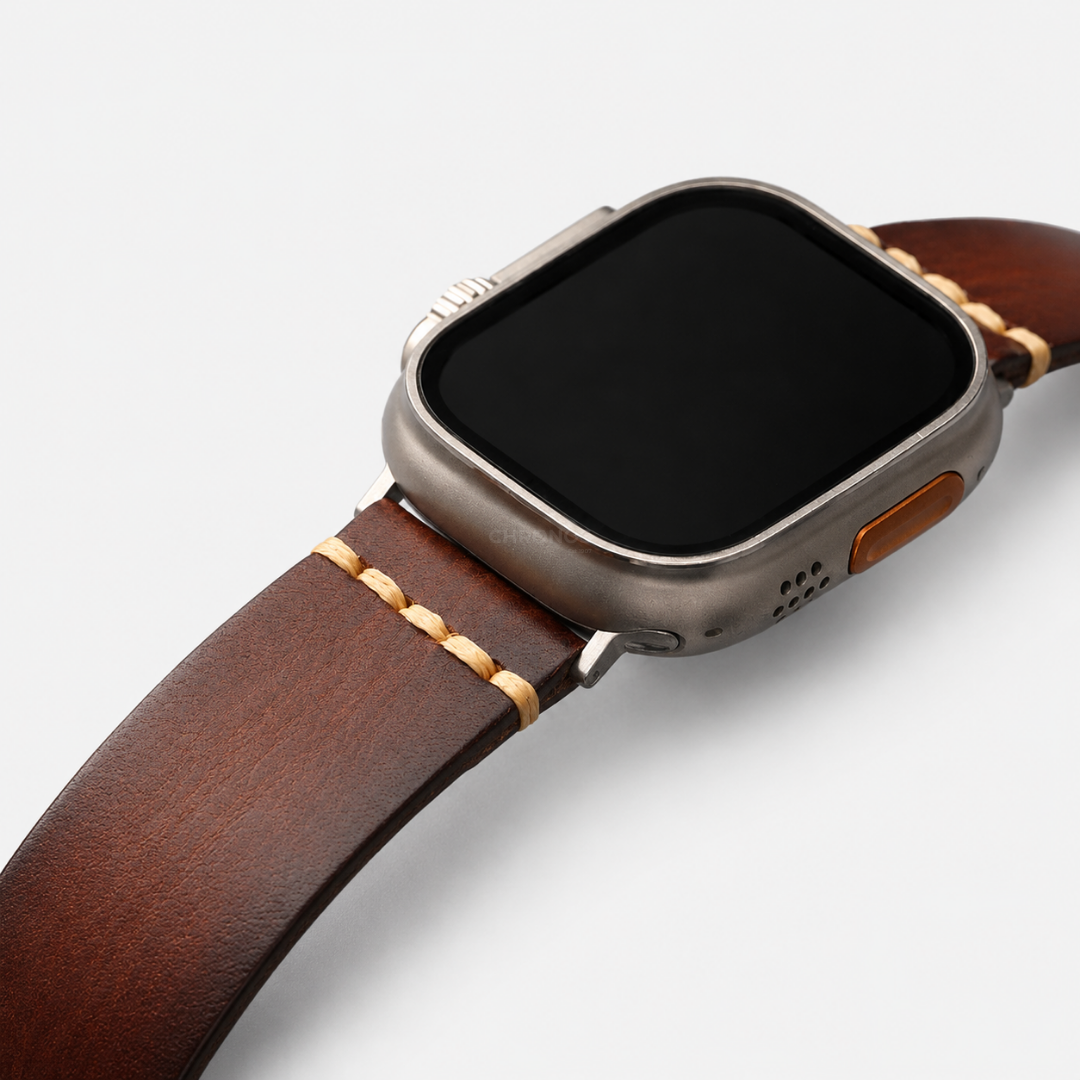 Full-Grain Leather Band for Apple Watch - Watch Band