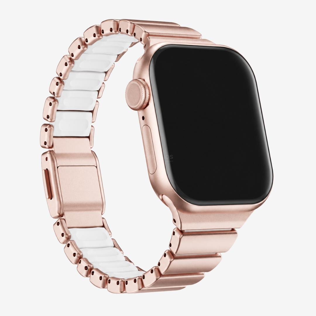 Gemini Modern Strap - Rose White / 42mm/41mm/40mm - Watch Band