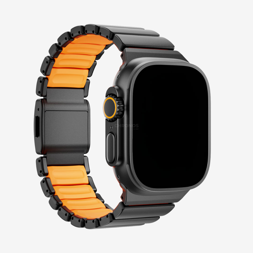 GEMINI Titanium Band Pro - Black Orange / 46mm/45mm/44mm - Watch Band