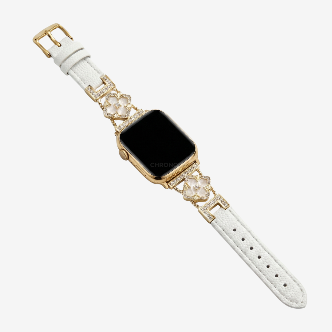 Glitter Leather Strap - Watch Band