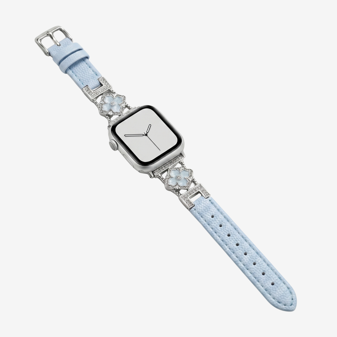 Glitter Leather Strap - Watch Band