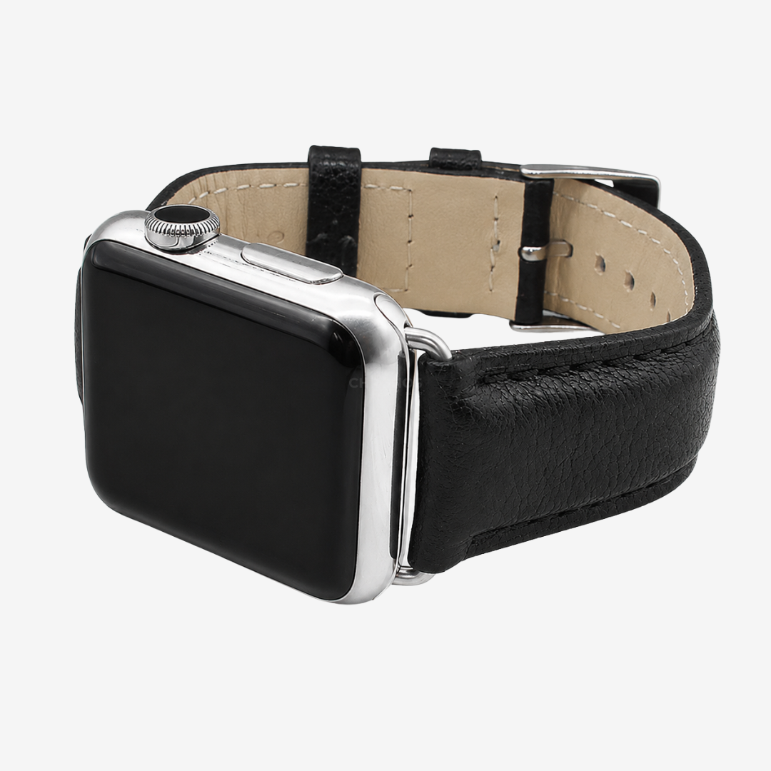 Goatskin Leather Strap For Apple Watch - Watch Band