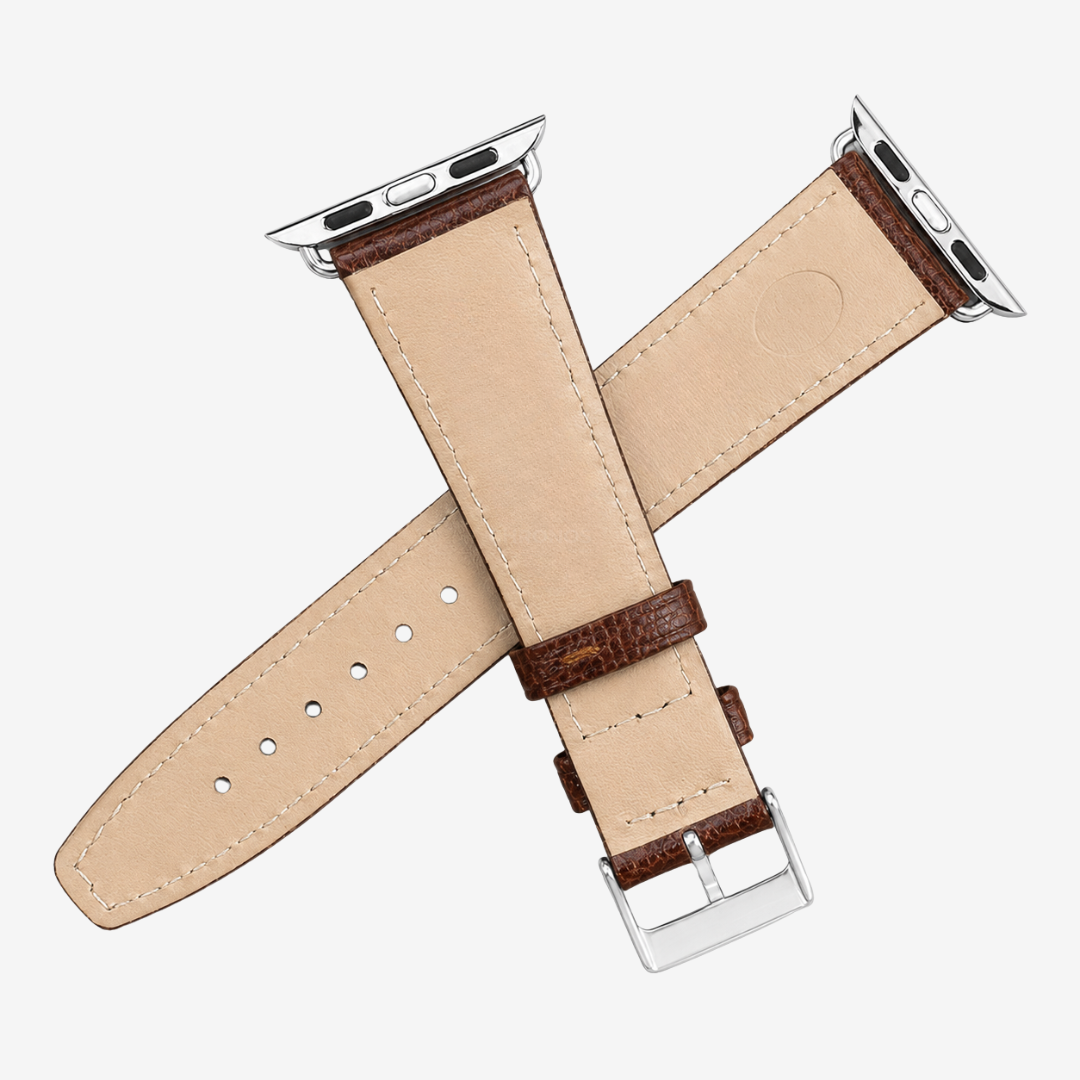 Goatskin Leather Strap For Apple Watch - Watch Band