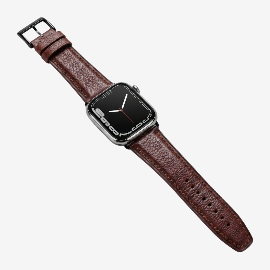 Goatskin Leather Strap For Apple Watch - Watch Band