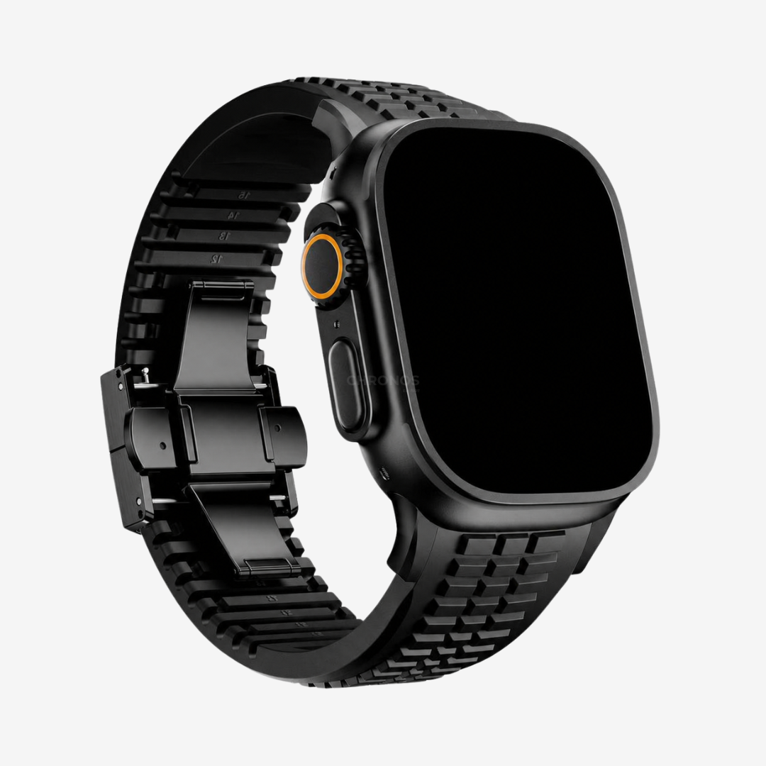 GR Modern Band For Apple Watch - Black-Black Buckle / 49mm - Watch Band