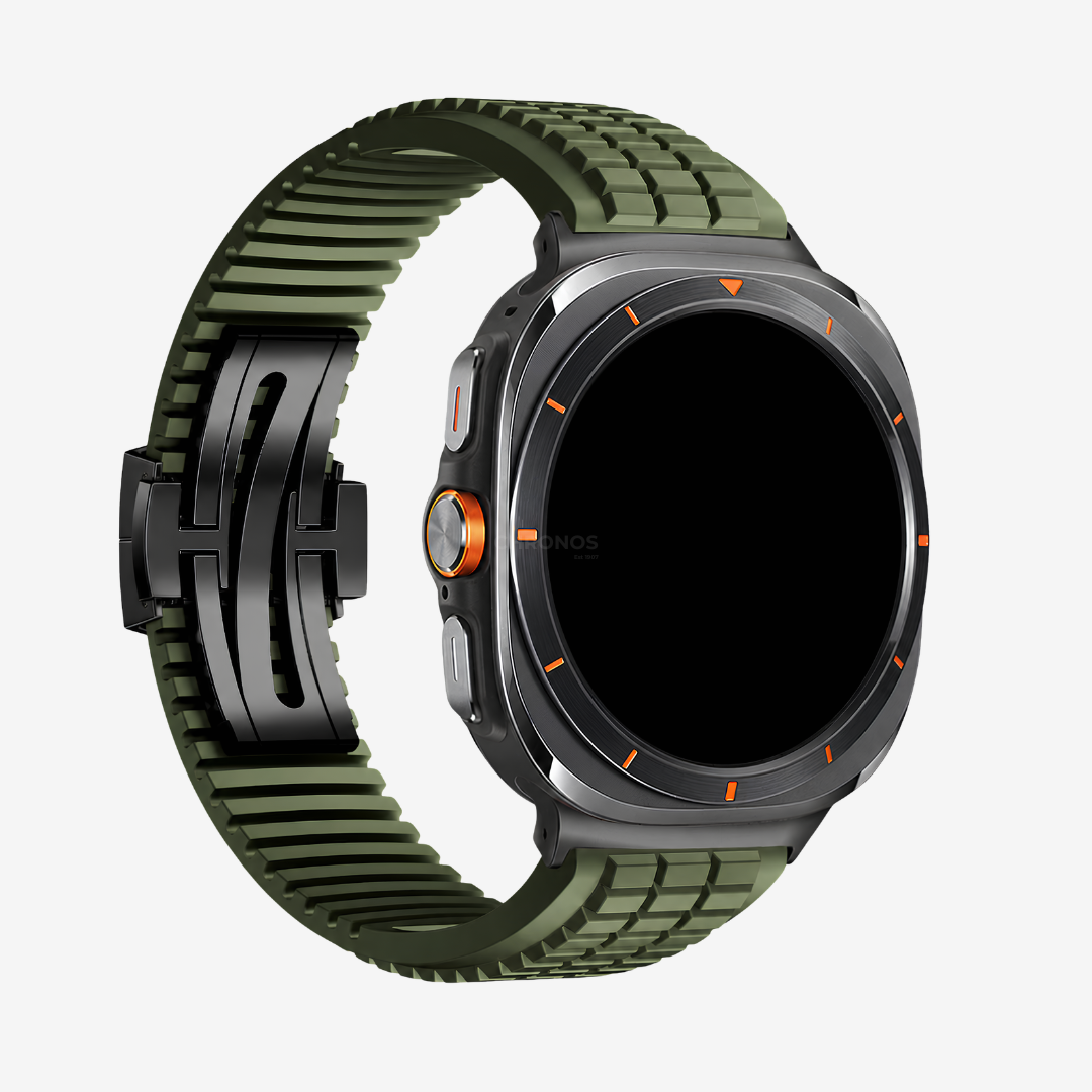 GR Modern Band Upgraded Version For Samsung Galaxy Watch - Green-Black Buckle / Galaxy Watch Ultra 47mm - Watch Band