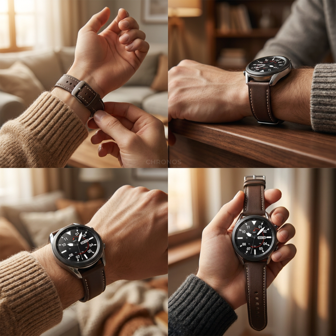 Huawei Watch Band - Quick-Release 20Mm (Cuir Véritable) - Watch Band