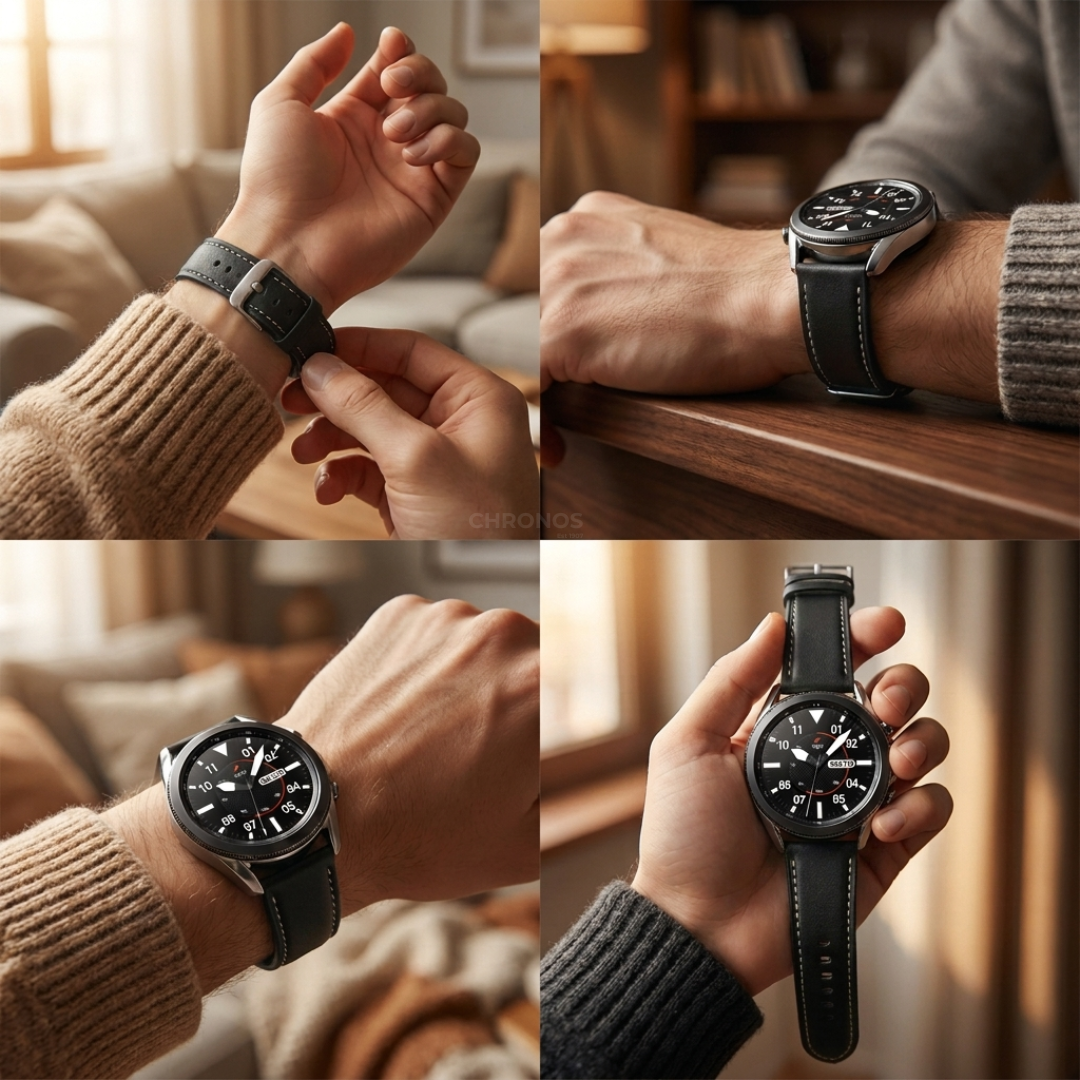 Huawei Watch Band - Quick-Release 22Mm (Cuir Véritable) - Watch Band