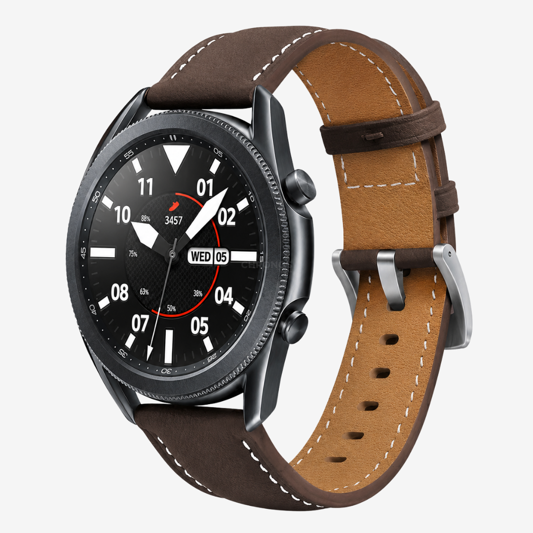 Huawei Watch Band - Quick-Release 22Mm (Cuir Véritable) - Brown - Watch Band
