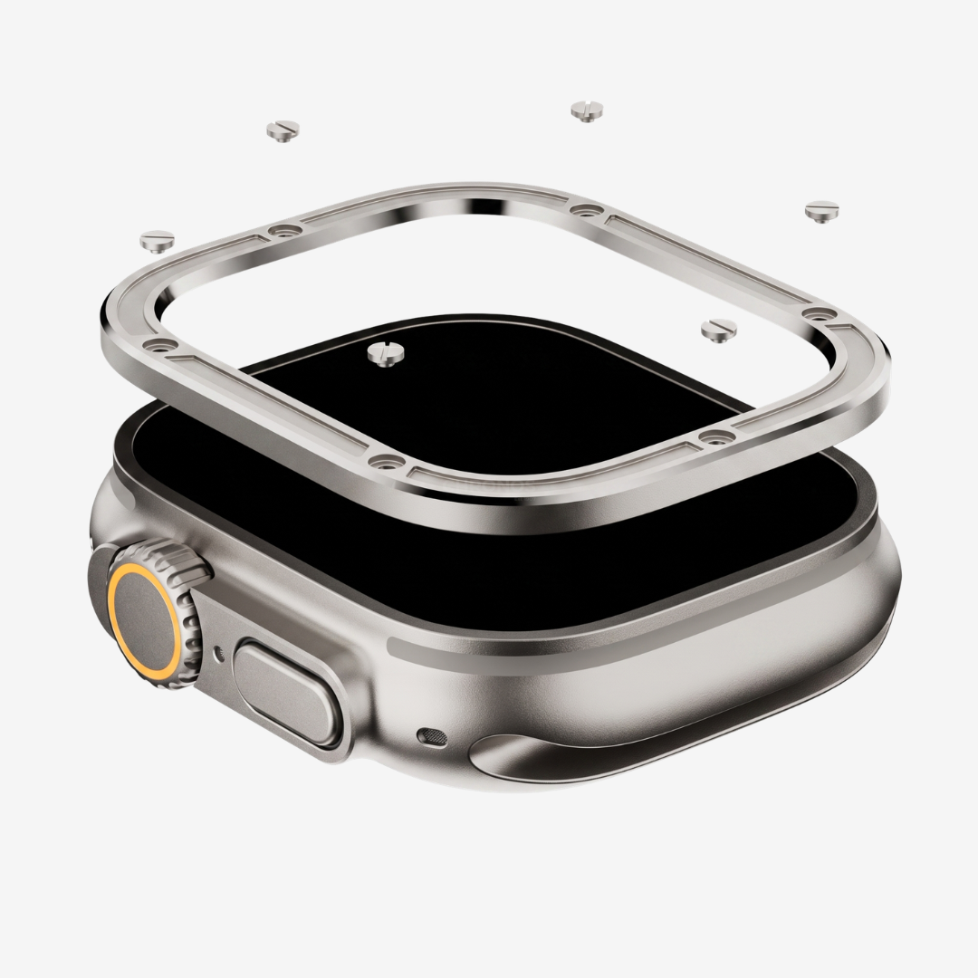 Immortal Steel Nail Protection Circle For Apple Watch Ultra - Watch Band