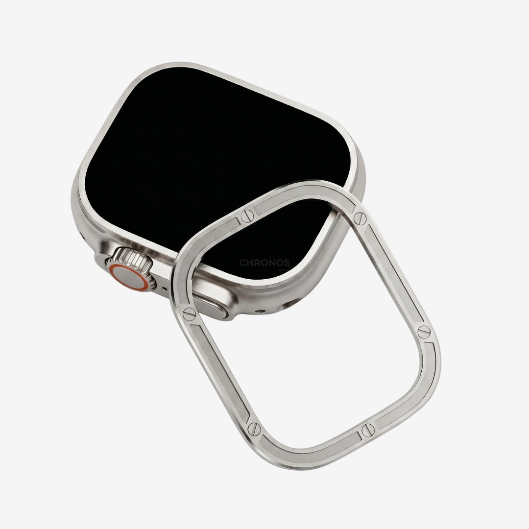 Immortal Steel Nail Protection Circle For Apple Watch Ultra - Watch Band