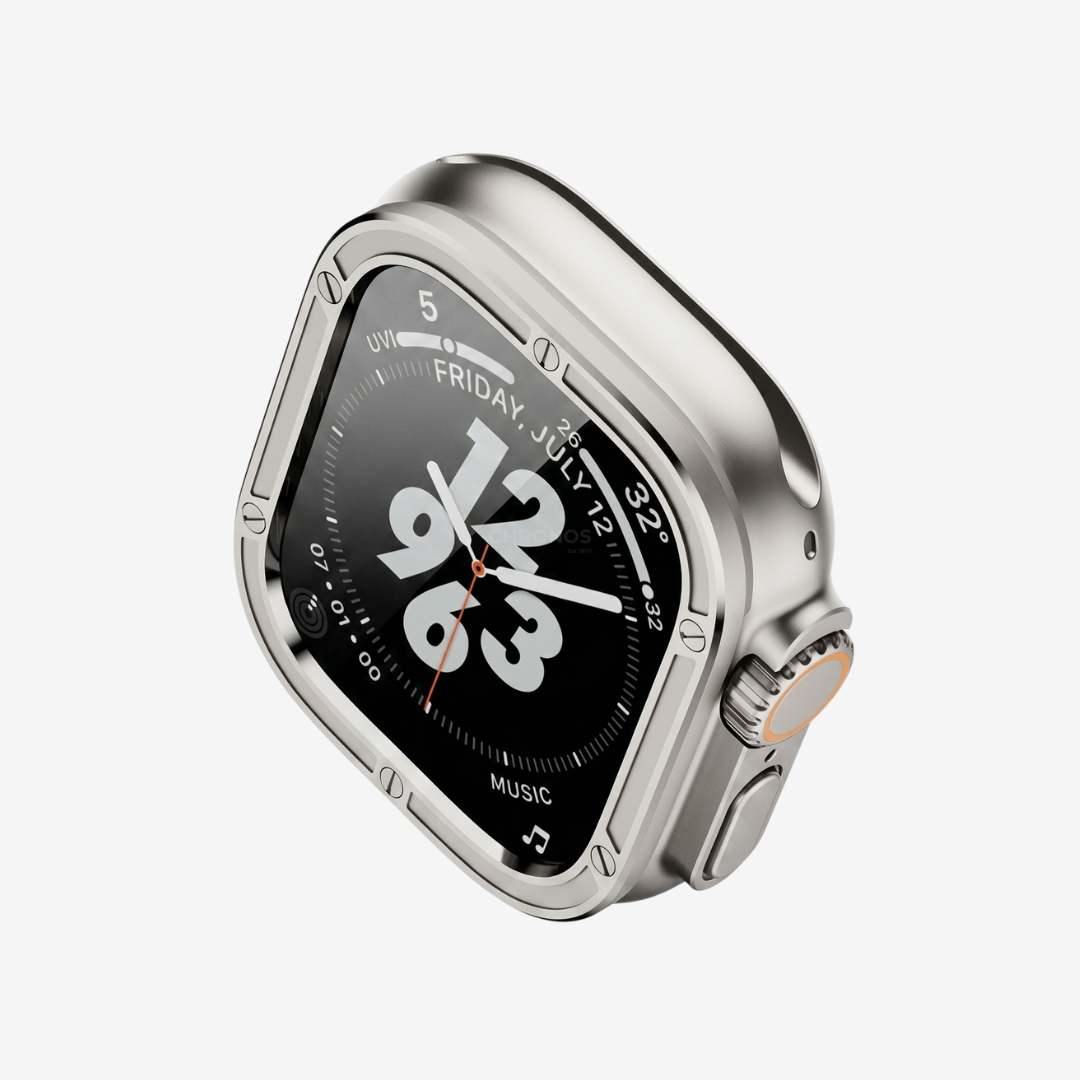 Immortal Steel Nail Protection Circle For Apple Watch Ultra - Watch Band