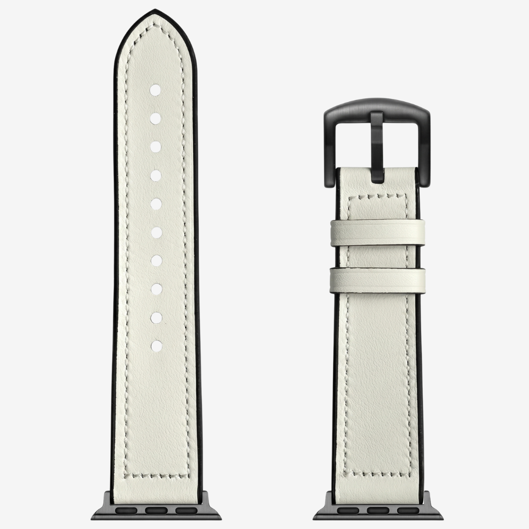 Leather Silicone Apple Watch Band - Watch Band
