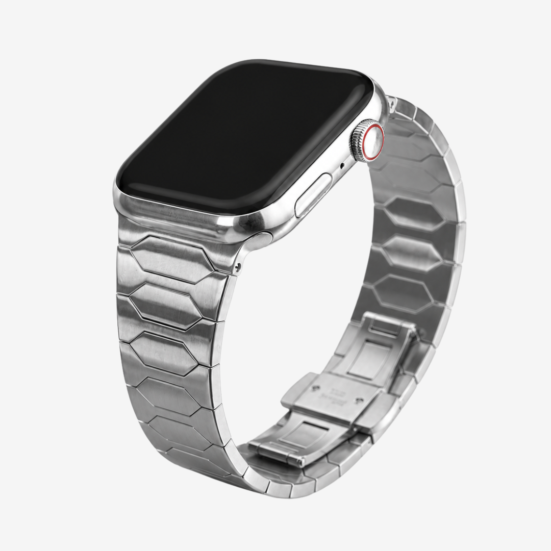 Luxe Stainless Steel Band For Apple Watch - Watch Band