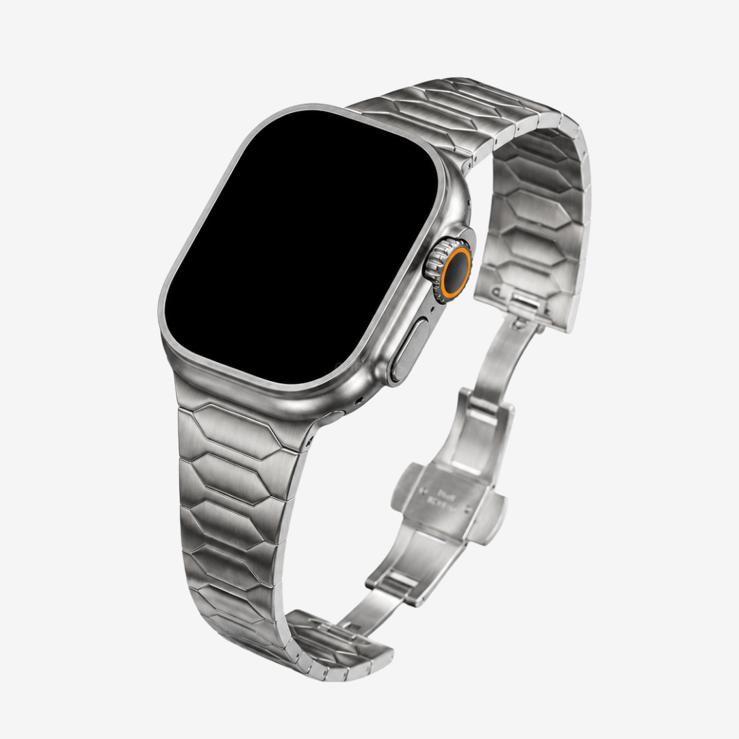 Luxe Stainless Steel Band For Apple Watch - Watch Band