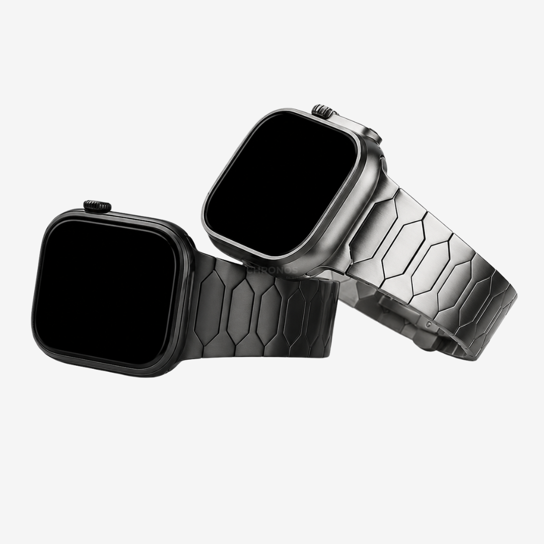 Luxe Stainless Steel Band For Apple Watch - Watch Band