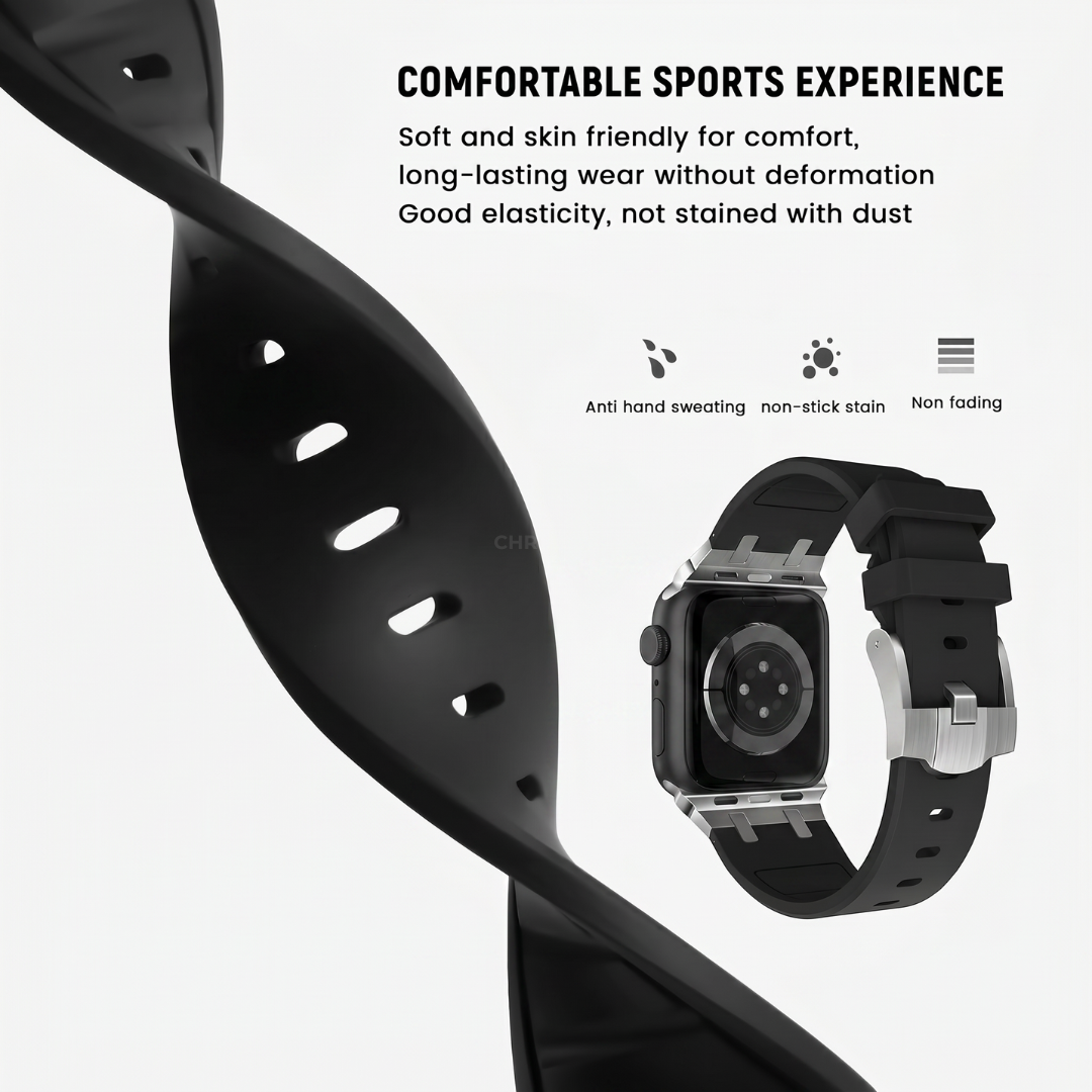 Luxury AP Mod Silicone Band For Apple Watch - Watch Band